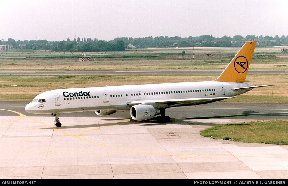 Aircraft Photo of D-ABNE | Boeing 757-230 | Condor Flugdienst | AirHistory.net #63431