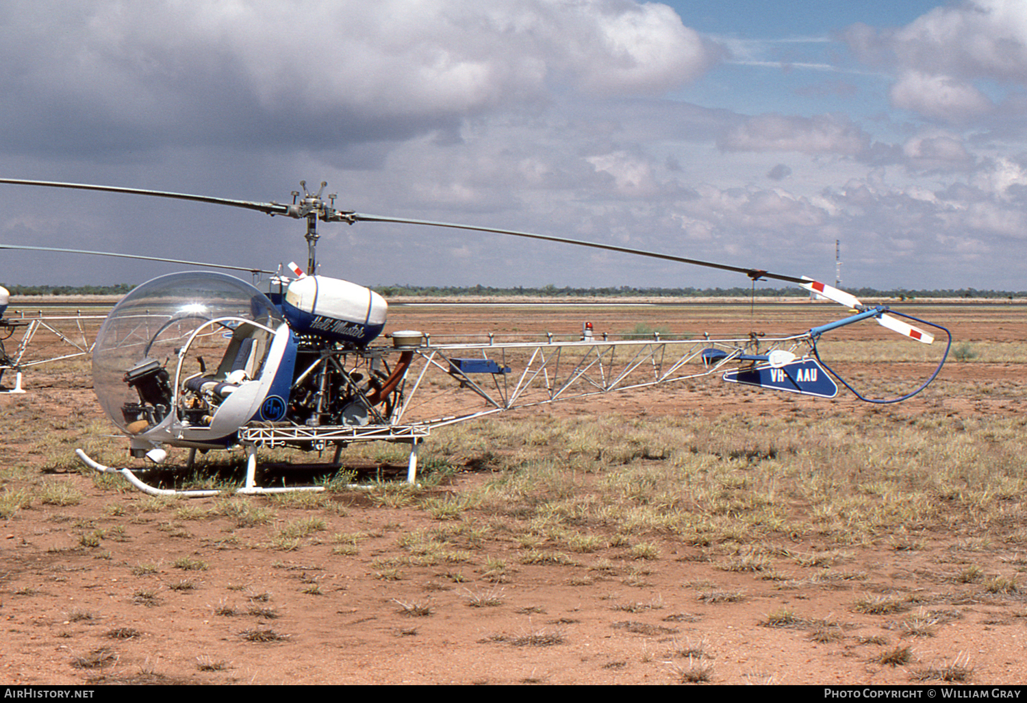 Aircraft Photo of VH-AAU | Bell 47G-3B-2A | Heli-Muster | AirHistory.net #63439