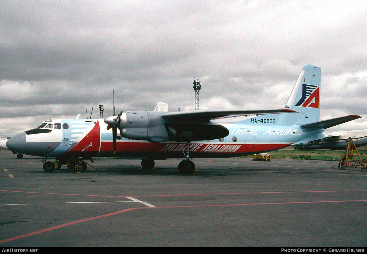 Aircraft Photo of RA-46532 | Antonov An-24RV | Ural Airlines | AirHistory.net #63448