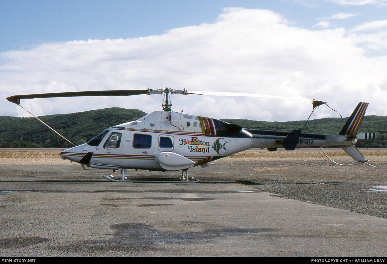 Aircraft Photo of VH-HIA | Bell 222U | Hamilton Island | AirHistory.net #63449
