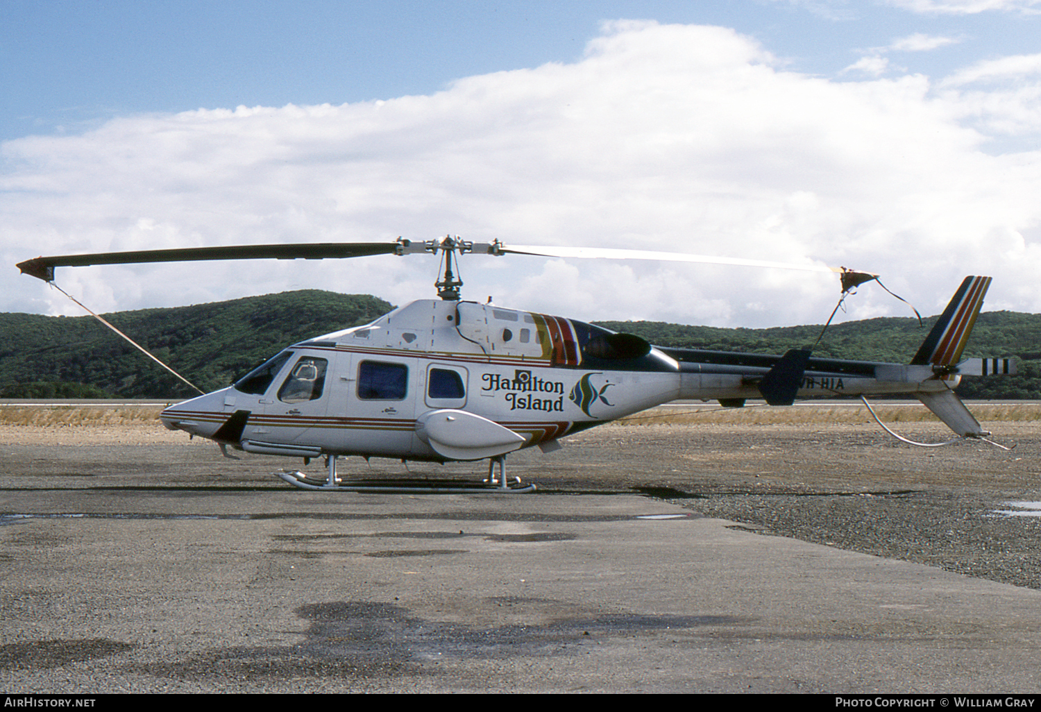 Aircraft Photo of VH-HIA | Bell 222U | Hamilton Island | AirHistory.net #63449