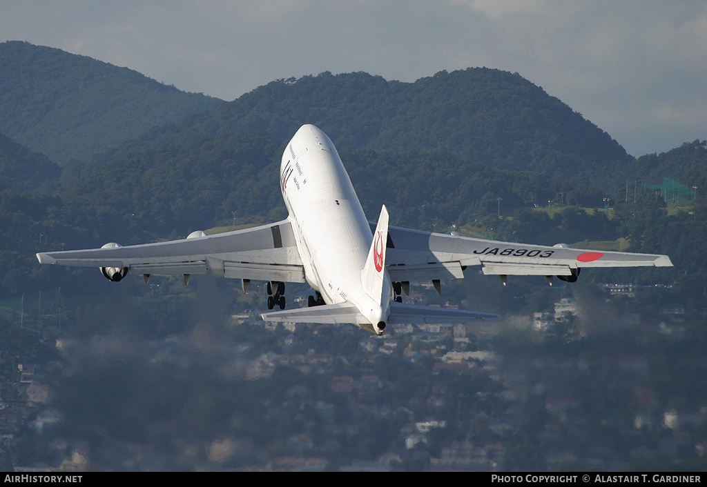 Aircraft Photo of JA8903 | Boeing 747-446D | Japan Airlines - JAL | AirHistory.net #63458