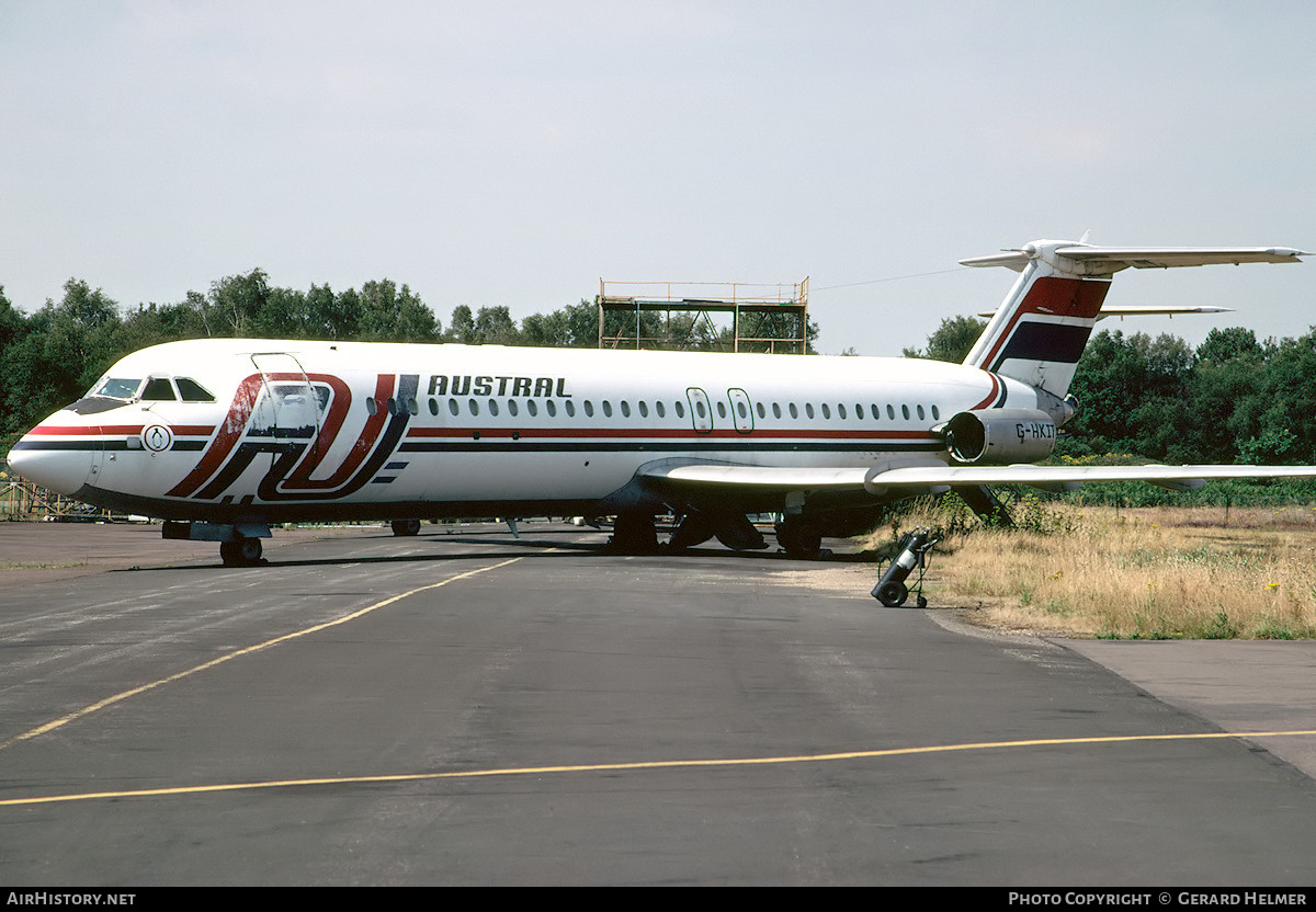 Aircraft Photo of G-HKIT | BAC 111-521FH One-Eleven | Austral Líneas Aéreas | AirHistory.net #63461