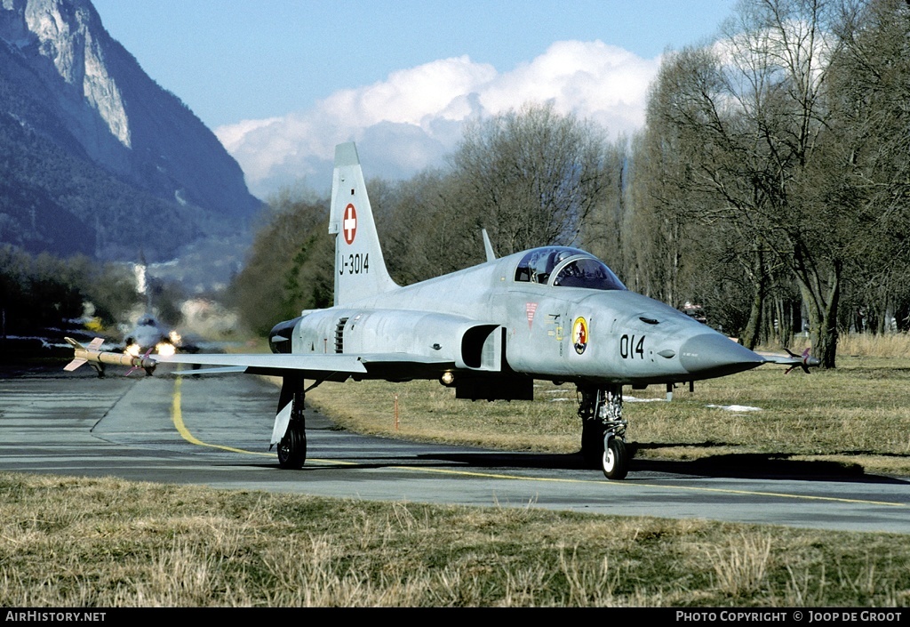 Aircraft Photo of J-3014 | Northrop F-5E Tiger II | Switzerland - Air Force | AirHistory.net #63471