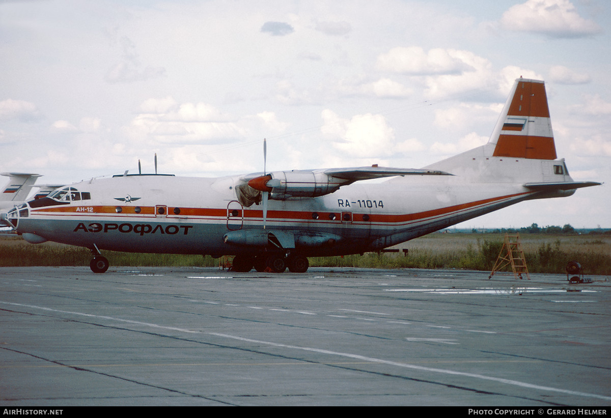 Aircraft Photo of RA-11014 | Antonov An-12B | Aeroflot | AirHistory.net #63487
