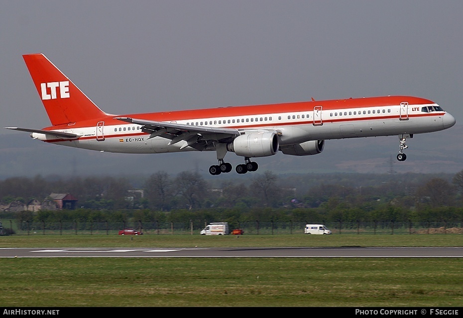 Aircraft Photo of EC-HQX | Boeing 757-2G5 | LTE International Airways | AirHistory.net #63489