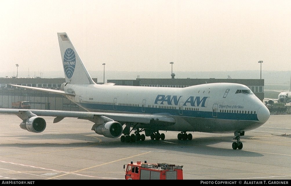 Aircraft Photo of N748PA | Boeing 747-121 | Pan American World Airways - Pan Am | AirHistory.net #63499