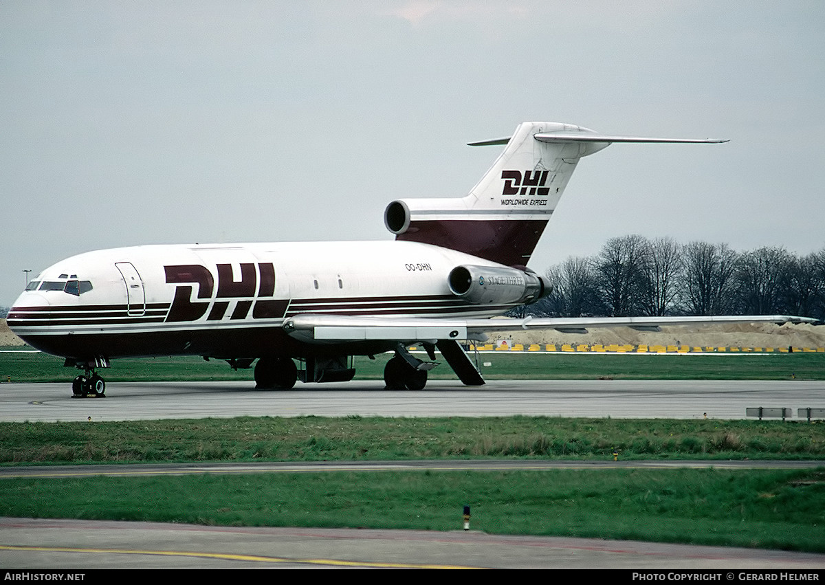 Aircraft Photo of OO-DHN | Boeing 727-31(F) | DHL Worldwide Express | AirHistory.net #63502