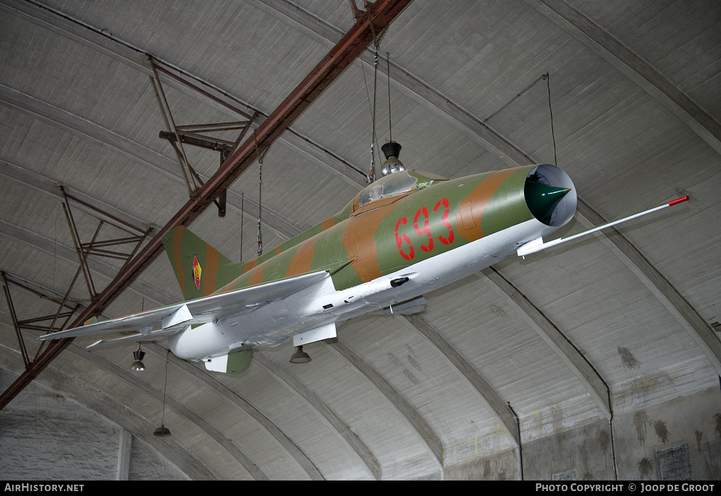 Aircraft Photo of 693 | Aero S-106 (MiG-21F-13) | East Germany - Air Force | AirHistory.net #63505