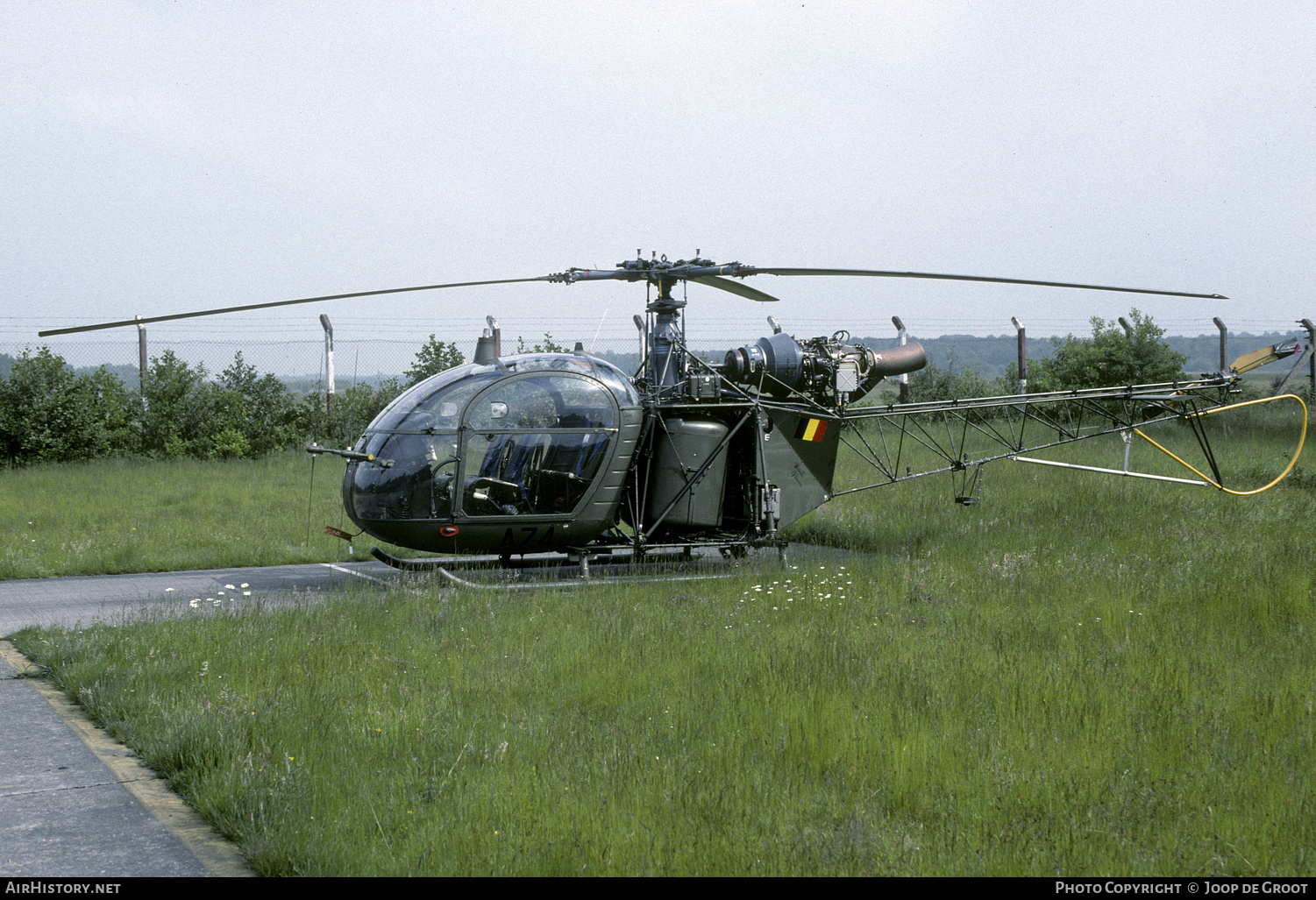 Aircraft Photo of A74 | Sud SA-318C Alouette II | Belgium - Army | AirHistory.net #63510
