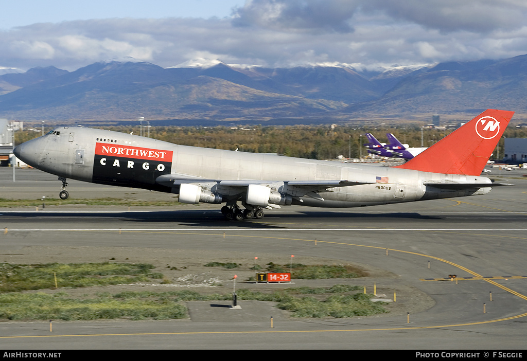 Aircraft Photo of N630US | Boeing 747-2J9F | Northwest Airlines Cargo | AirHistory.net #63517