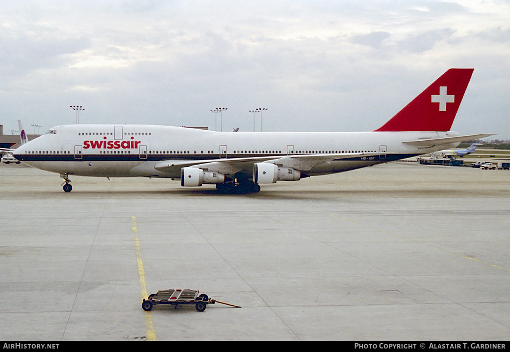 Aircraft Photo of HB-IGF | Boeing 747-357 | Swissair | AirHistory.net #63519