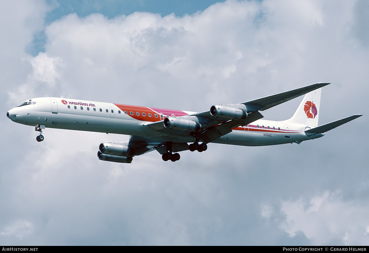 Aircraft Photo of N4934Z | McDonnell Douglas DC-8-63 | Hawaiian Airlines | AirHistory.net #63533