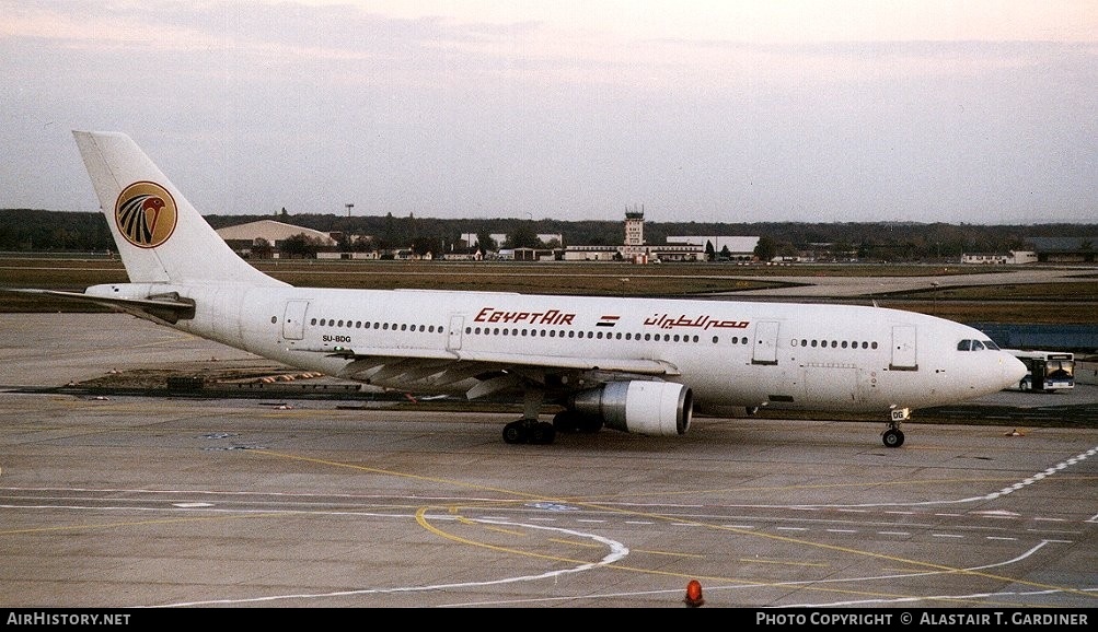 Aircraft Photo of SU-BDG | Airbus A300B4-203 | EgyptAir | AirHistory.net #63536