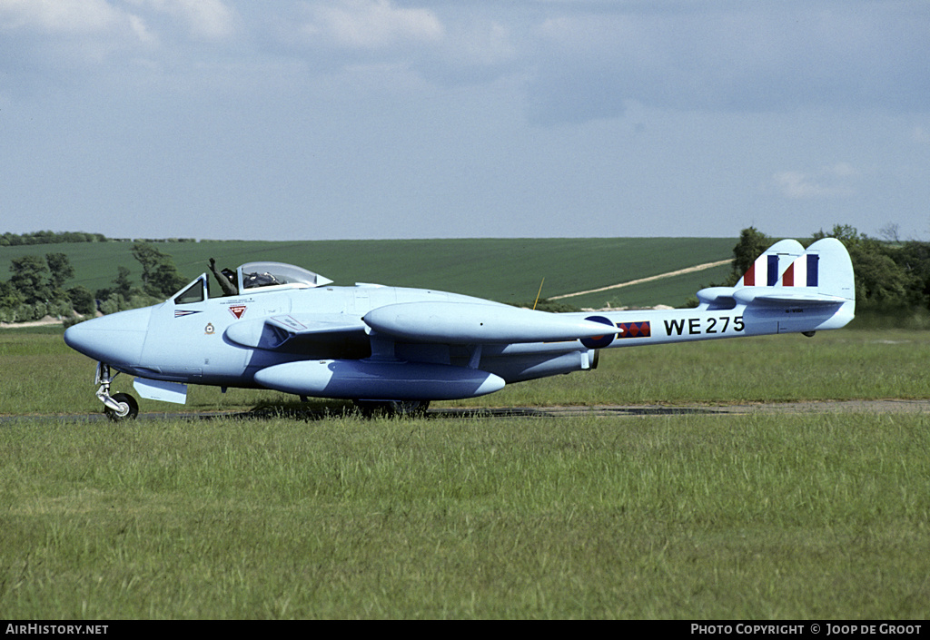 Aircraft Photo of G-VIDI / WE275 | De Havilland D.H. 112 Venom FB50 | UK - Air Force | AirHistory.net #63538