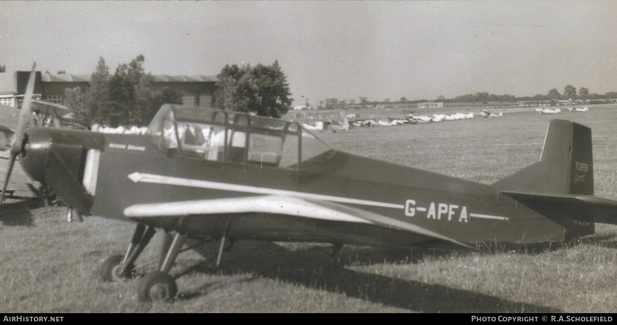 Aircraft Photo of G-APFA | Druine D-52 Turbi | AirHistory.net #63549