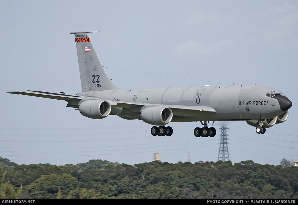Aircraft Photo of 62-3498 / AF62-498 | Boeing KC-135R Stratotanker | USA - Air Force | AirHistory.net #63550