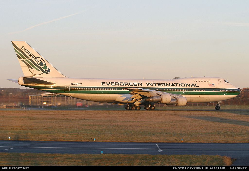 Aircraft Photo of N485EV | Boeing 747-212B(SF) | Evergreen International Airlines | AirHistory.net #63555