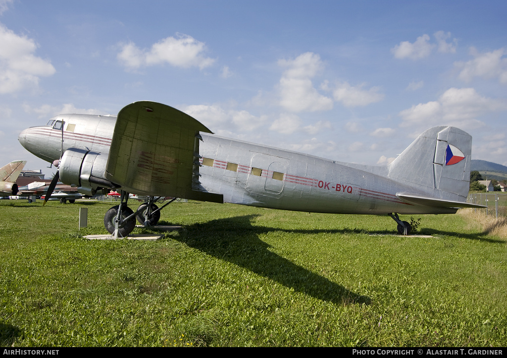 Aircraft Photo of OK-BYQ | Lisunov Li-2T | Czechoslovakia Government | AirHistory.net #63556