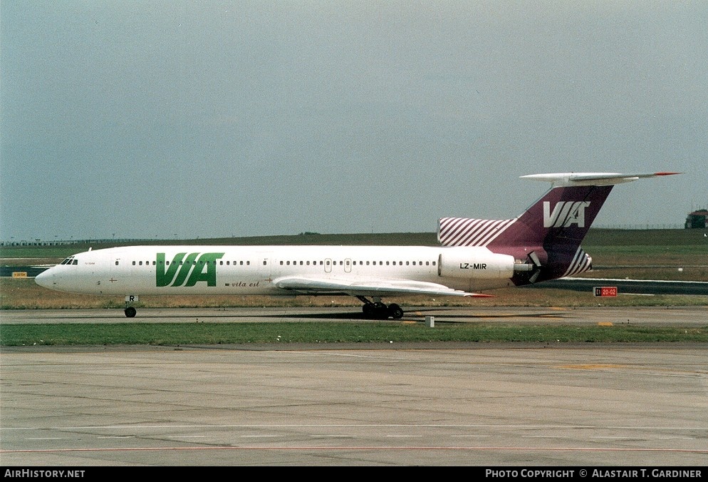 Aircraft Photo of LZ-MIR | Tupolev Tu-154M | VIA - Air VIA Bulgarian Airways | AirHistory.net #63565
