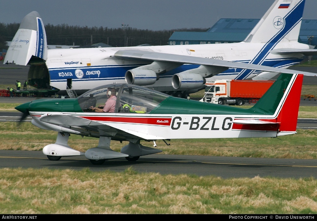 Aircraft Photo of G-BZLG | Robin HR-200-120B | AirHistory.net #63581