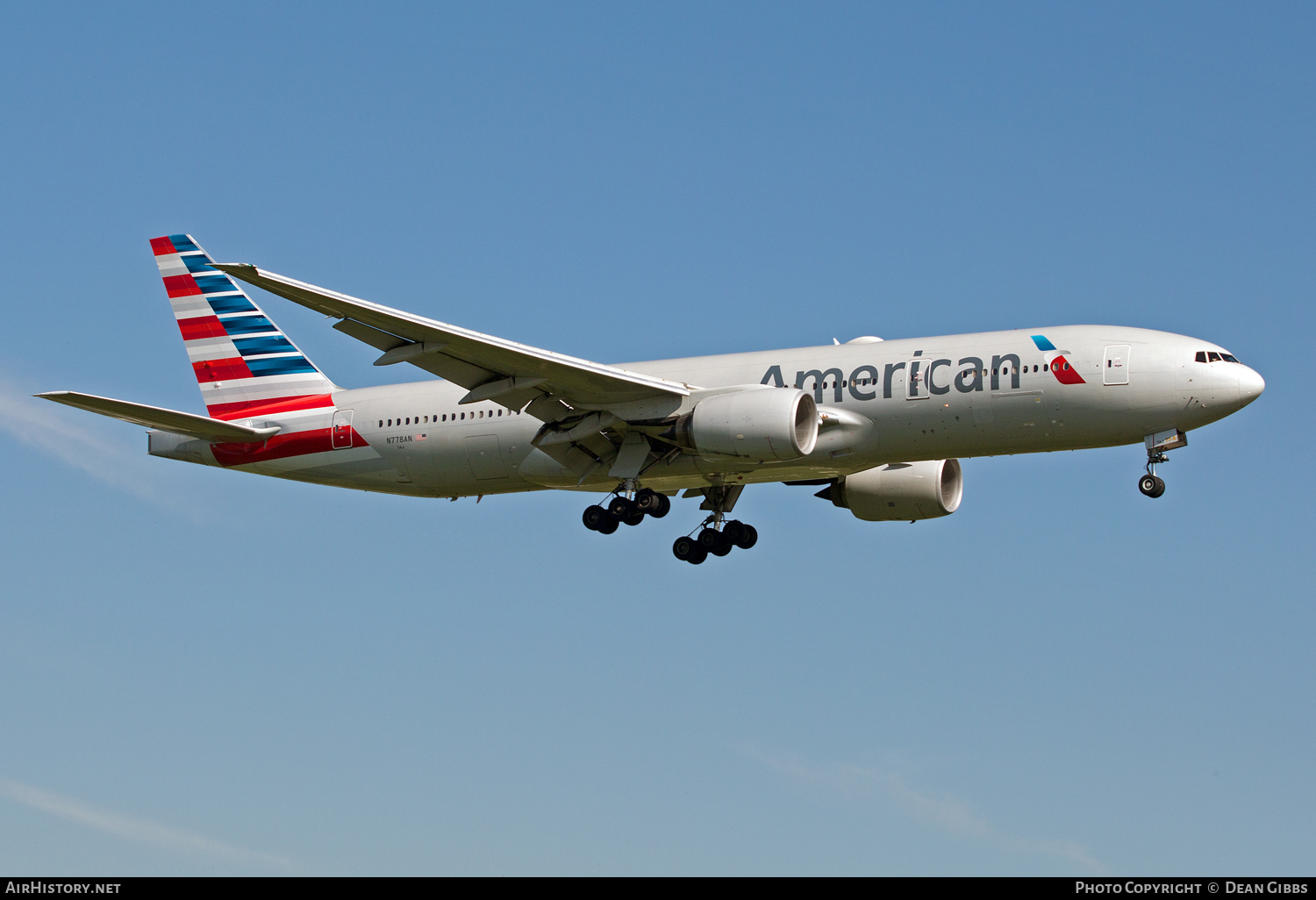 Aircraft Photo of N778AN | Boeing 777-223/ER | American Airlines | AirHistory.net #63585