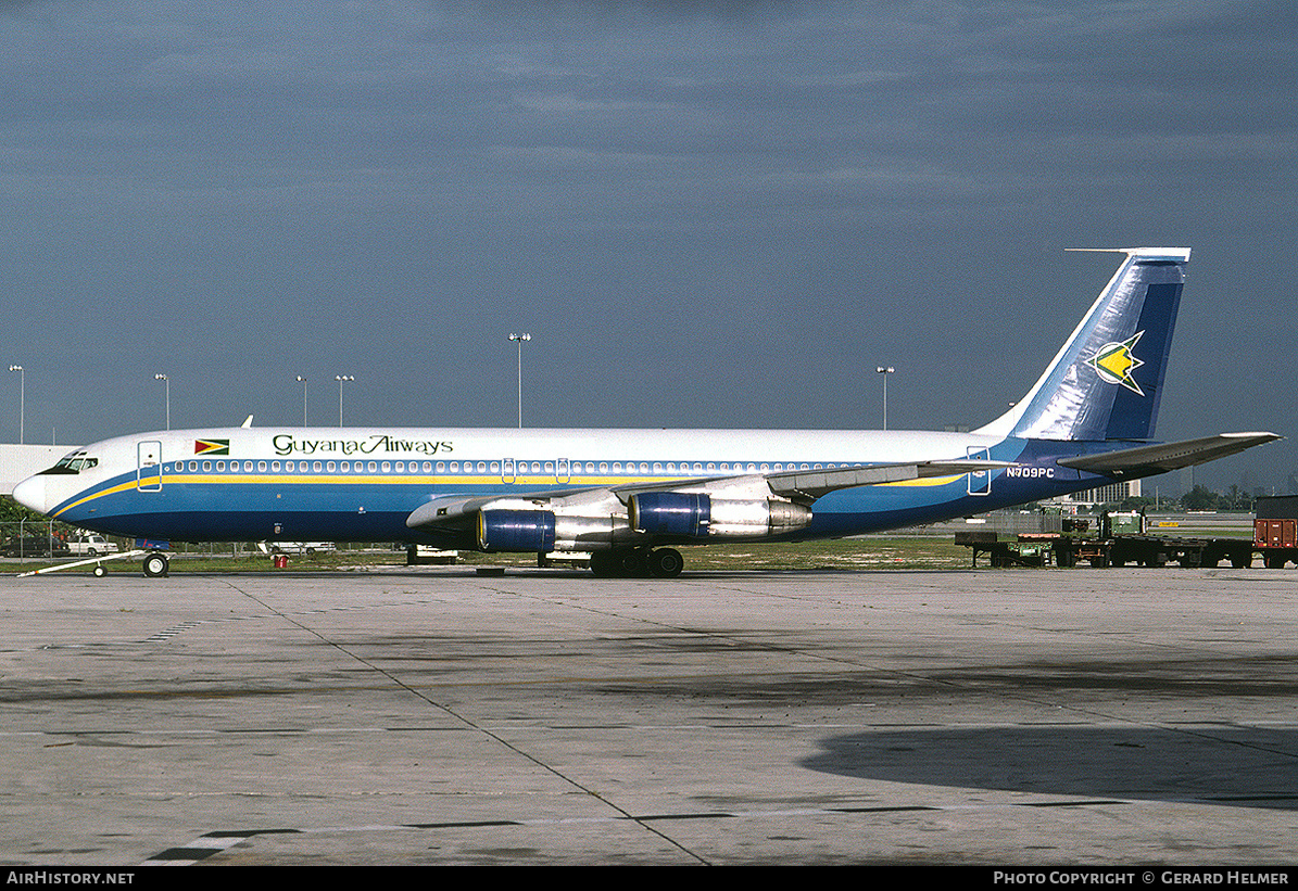 Aircraft Photo of N709PC | Boeing 707-323B | Guyana Airways | AirHistory.net #63599