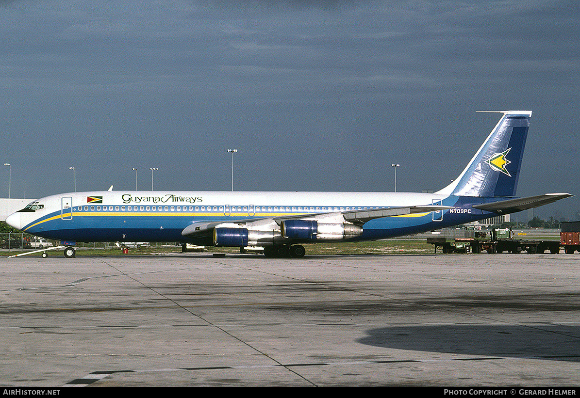 Aircraft Photo of N709PC | Boeing 707-323B | Guyana Airways | AirHistory.net #63599