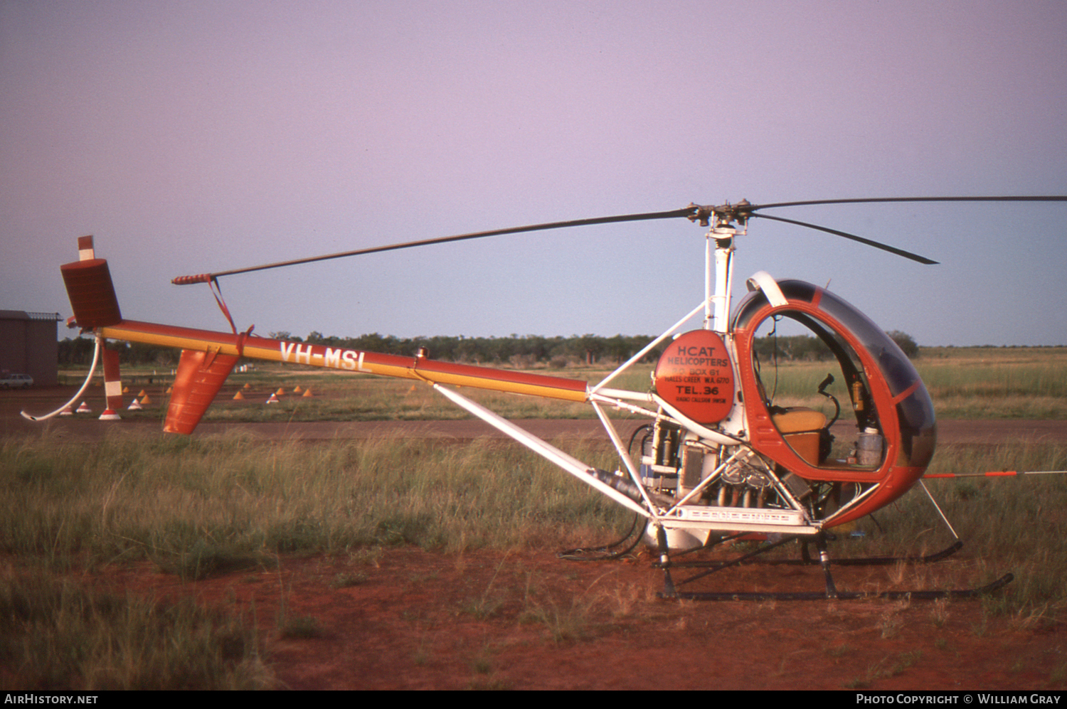 Aircraft Photo of VH-MSL | Hughes 300 (269C) | HCAT Helicopters | AirHistory.net #63605