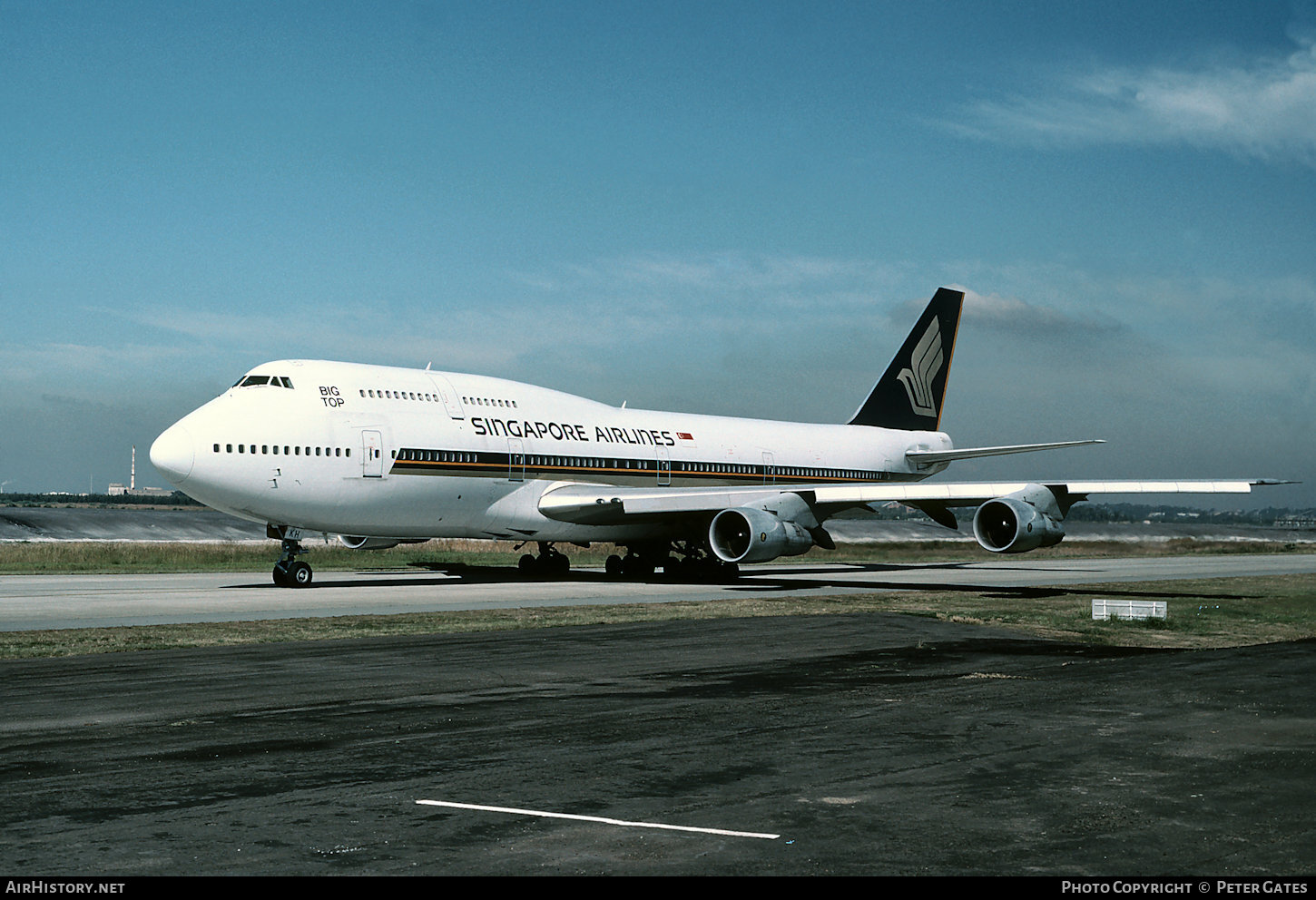 Aircraft Photo of N122KH | Boeing 747-312 | Singapore Airlines | AirHistory.net #63619