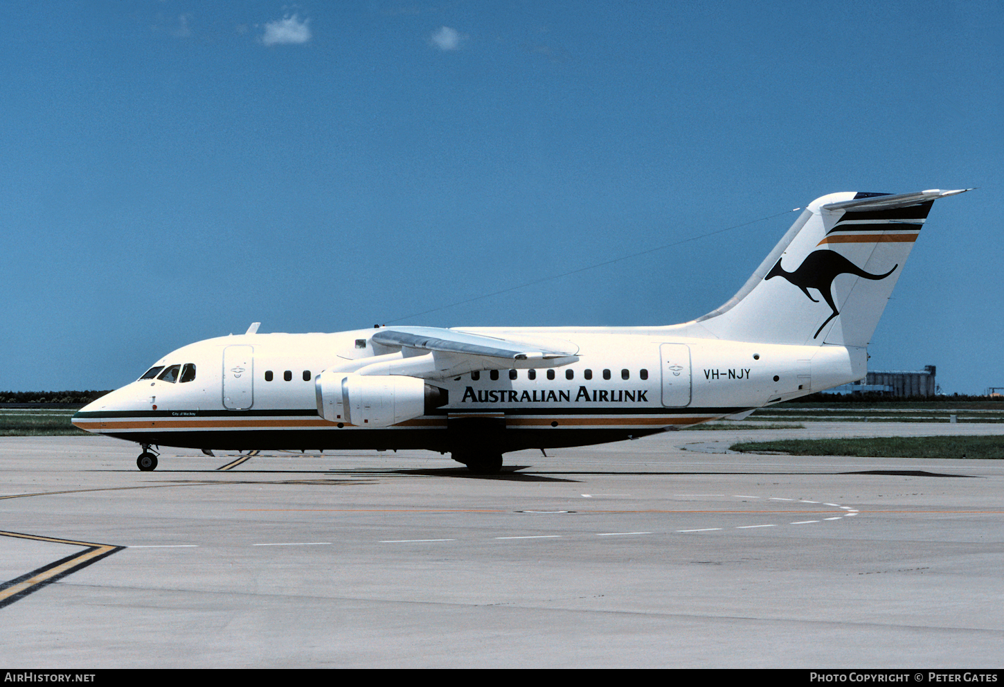 Aircraft Photo of VH-NJY | British Aerospace BAe-146-100 | Australian Airlink | AirHistory.net #63621