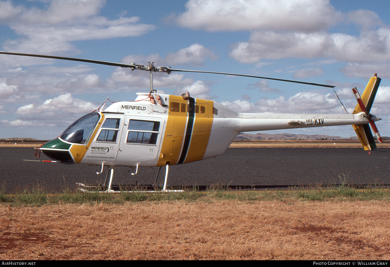 Aircraft Photo of VH-KXV | Bell 206B-3 JetRanger III | Merifield Helicopters | AirHistory.net #63629