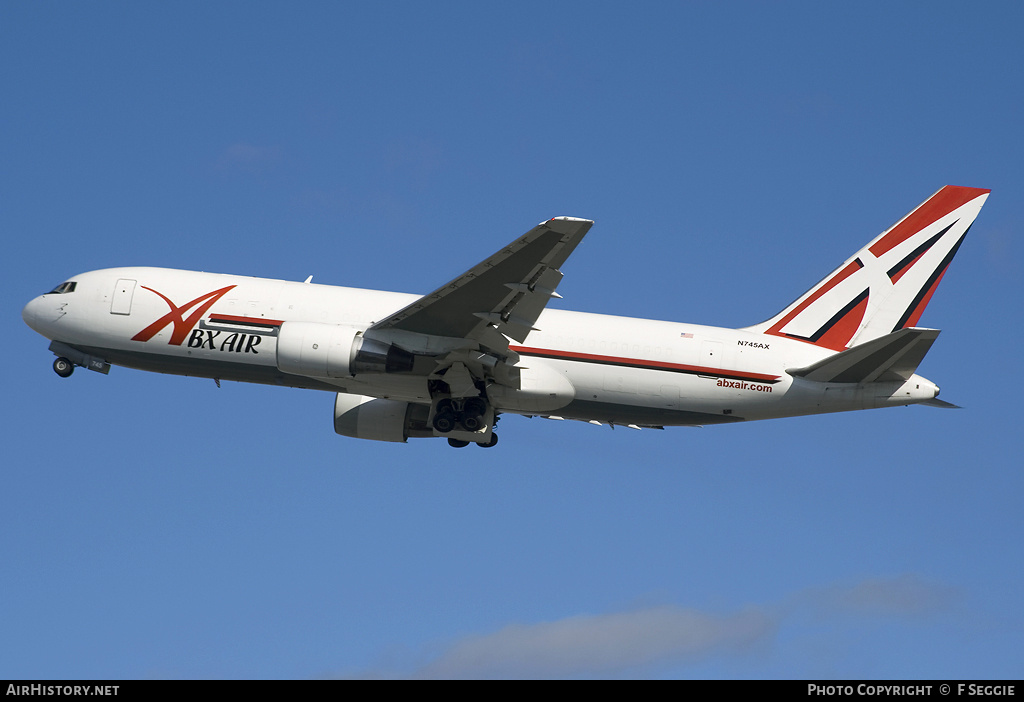 Aircraft Photo of N745AX | Boeing 767-232(BDSF) | ABX Air | AirHistory.net #63634