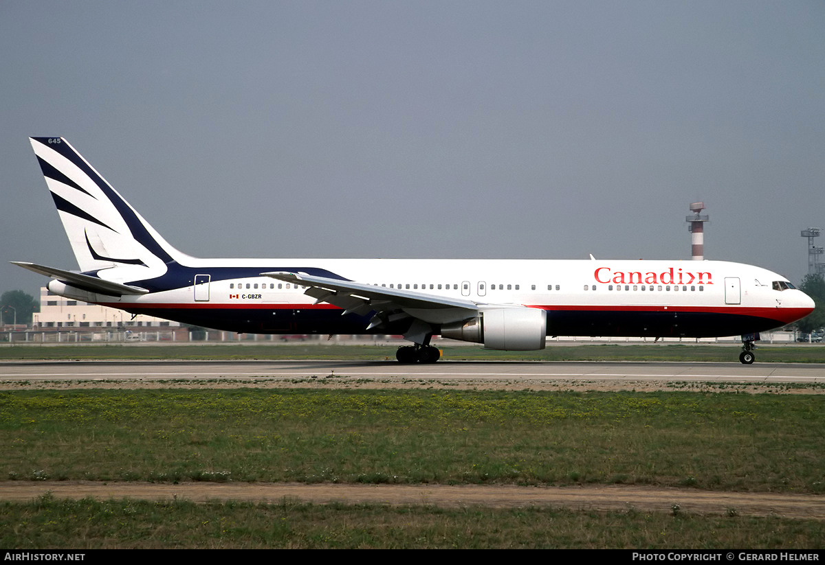 Aircraft Photo of C-GBZR | Boeing 767-38E/ER | Canadian Airlines | AirHistory.net #63637