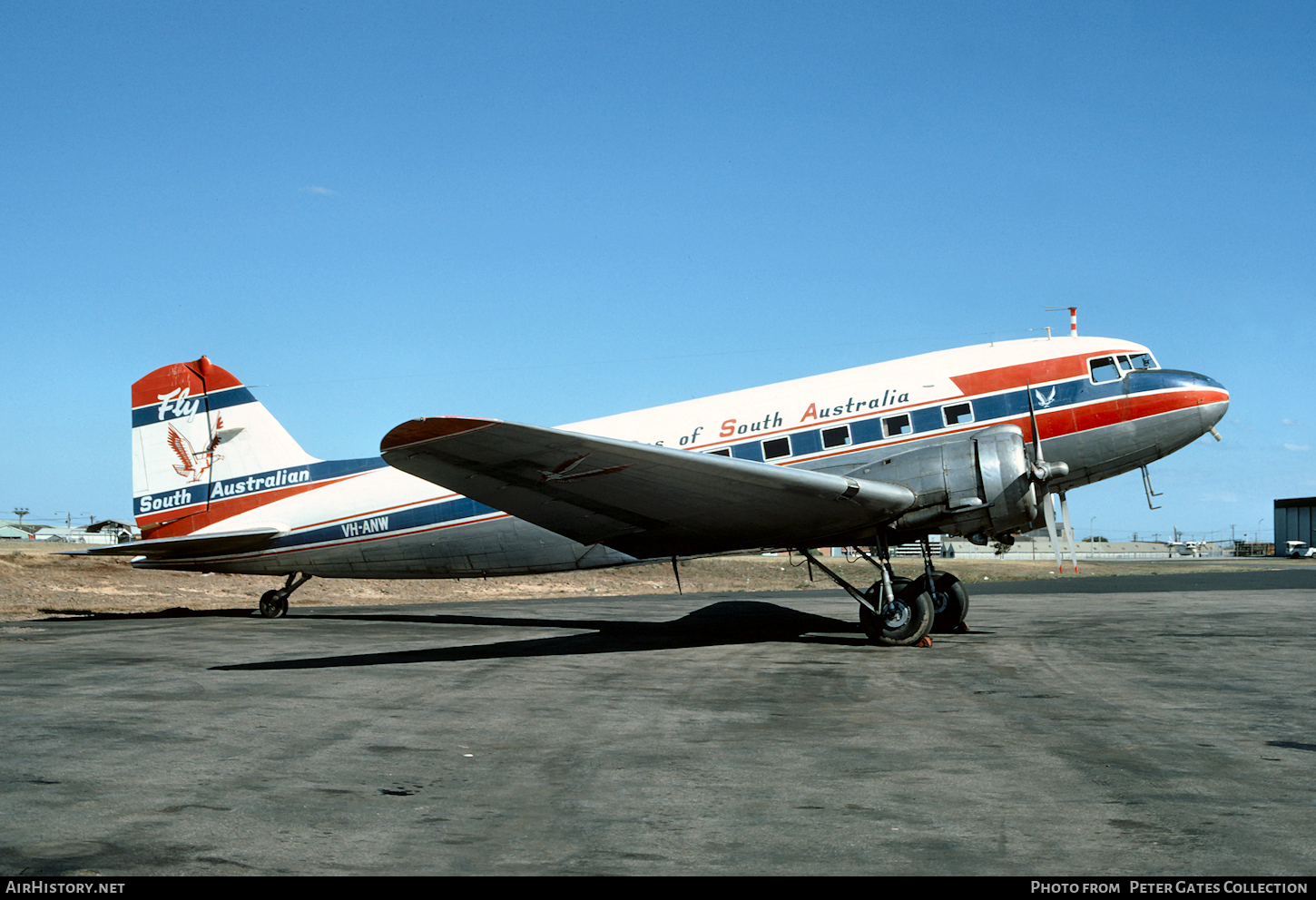 Aircraft Photo of VH-ANW | Douglas DC-3-G202A | Airlines of South Australia - ASA | AirHistory.net #63643