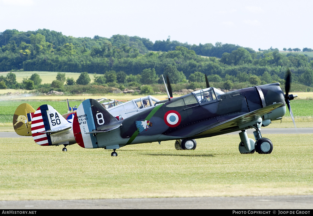 Aircraft Photo of G-CCVH / 82 | Curtiss Hawk 75A-1 | France - Air Force | AirHistory.net #63646