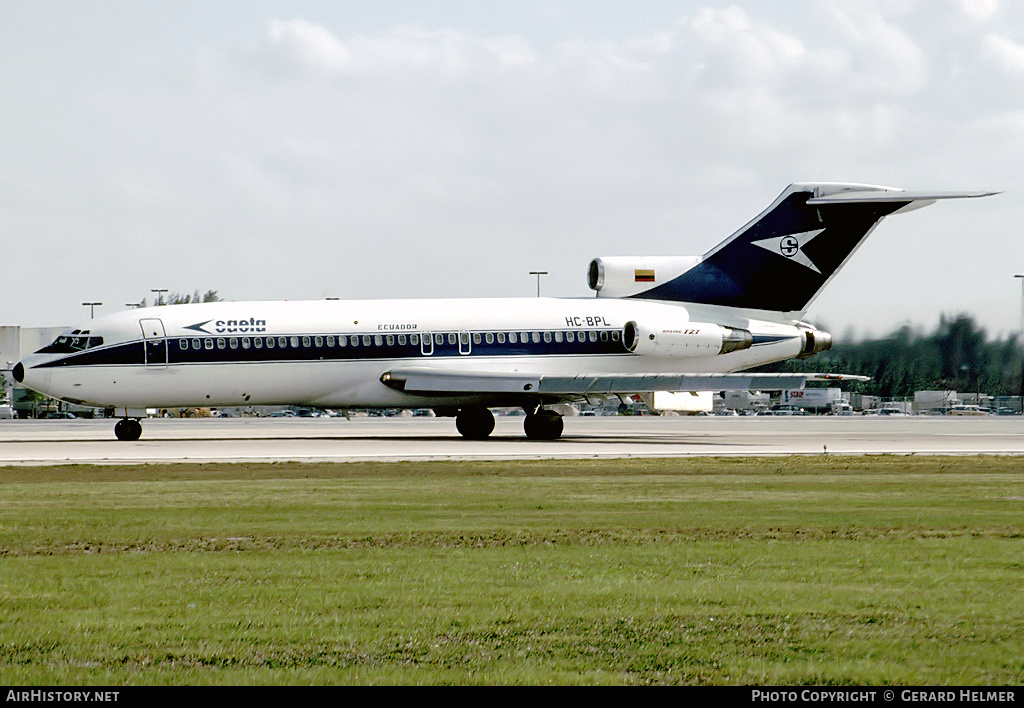 Aircraft Photo of HC-BPL | Boeing 727-31 | SAETA | AirHistory.net #63664