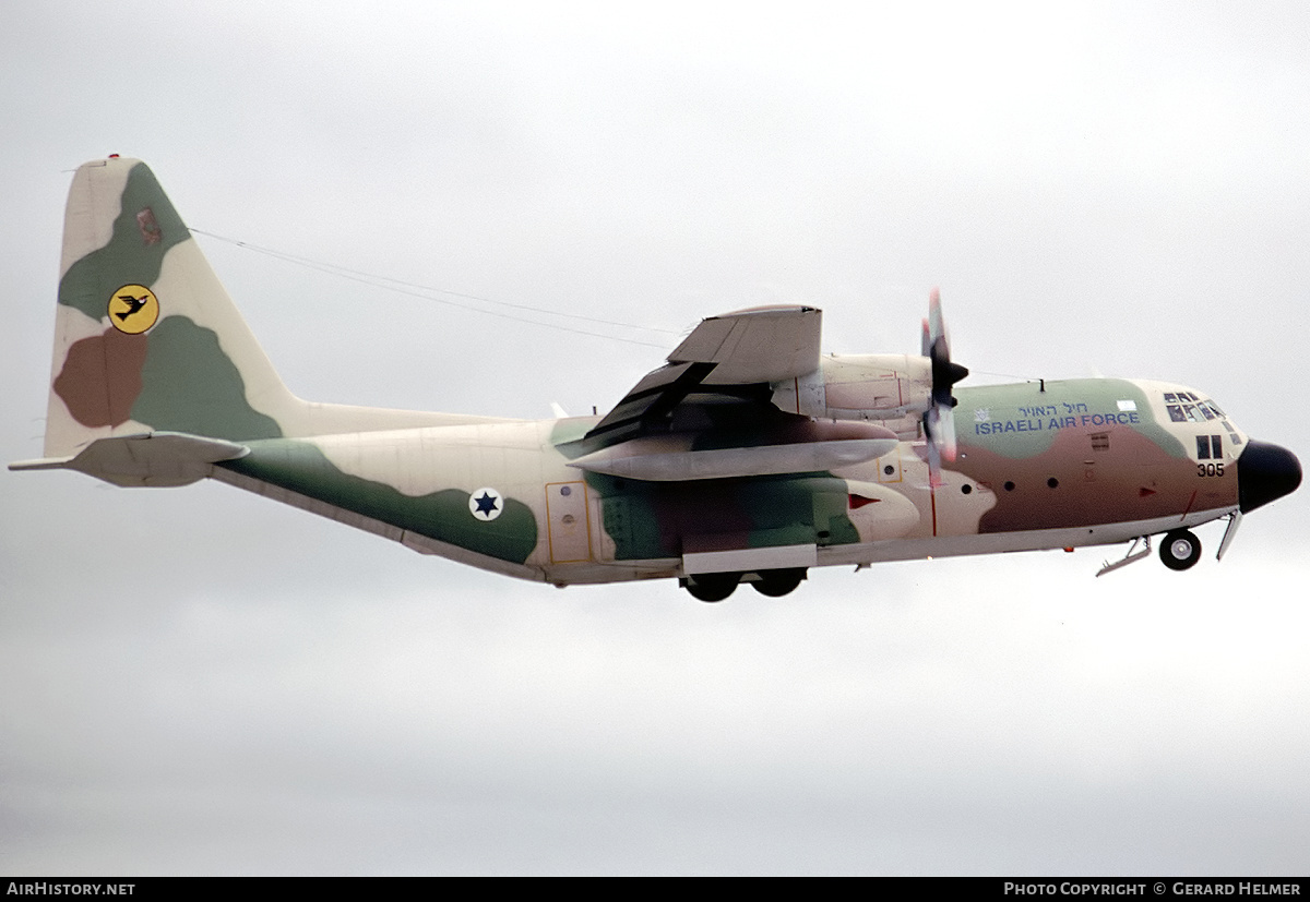 Aircraft Photo of 305 | Lockheed C-130E Hercules (L-382) (Karnaf) | Israel - Air Force | AirHistory.net #63667