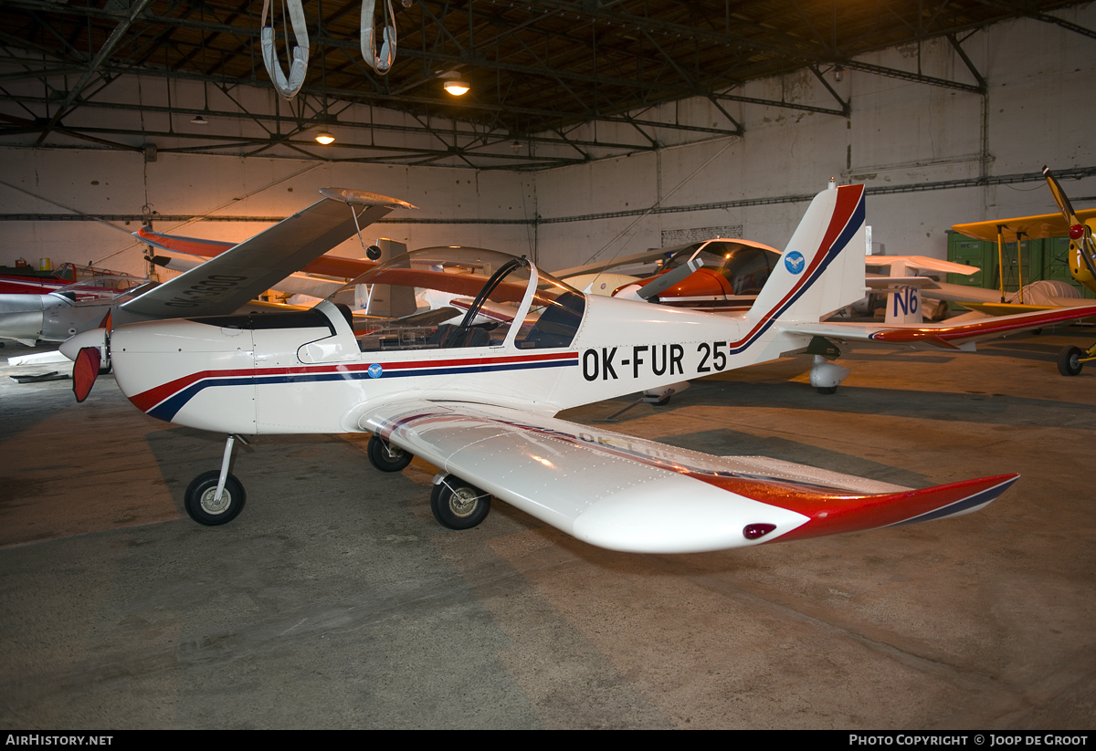 Aircraft Photo of OK-FUR-25 | Evektor-Aerotechnik EV-97 Eurostar | Aeroklub Vyškov | AirHistory.net #63700