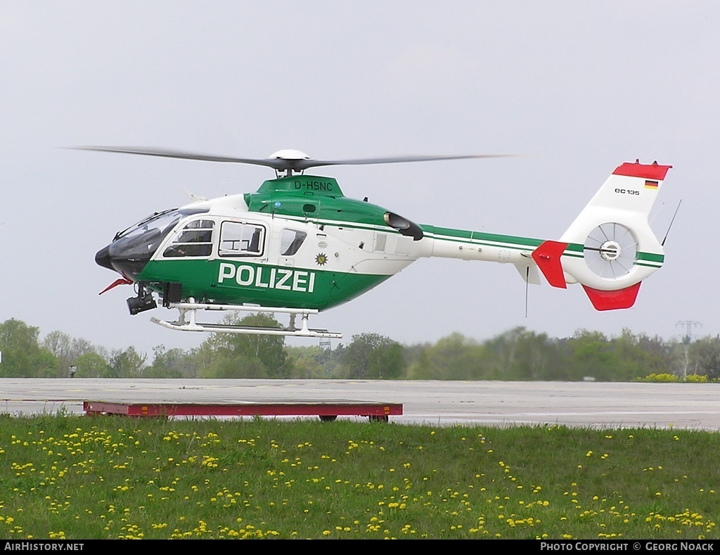 Aircraft Photo of D-HSNC | Eurocopter EC-135T-1 | Polizei Sachsen | AirHistory.net #63743
