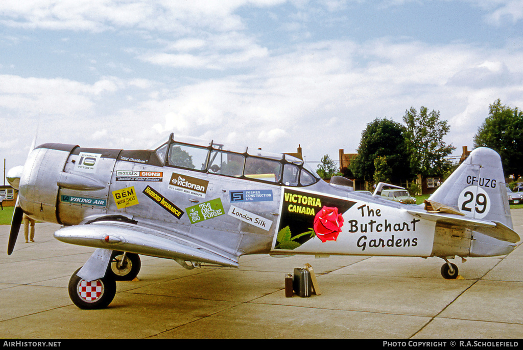 Aircraft Photo of CF-UZG | North American T-6J Harvard Mk IV | AirHistory.net #63744