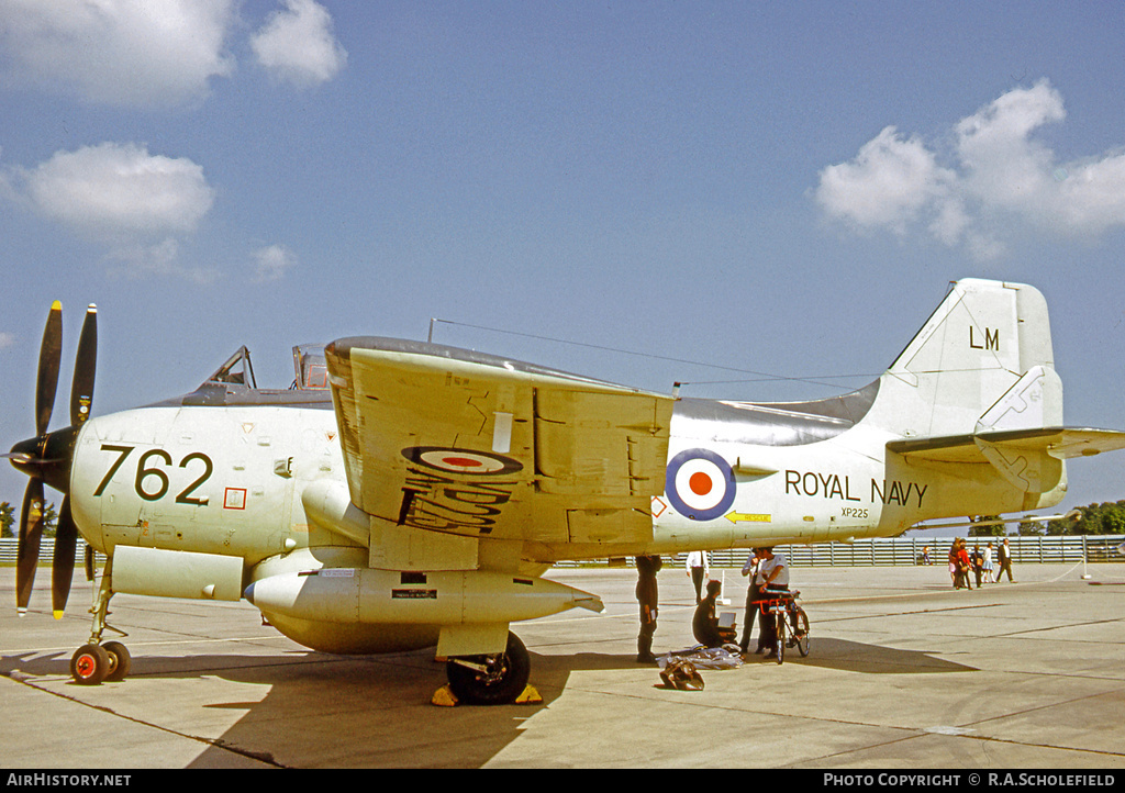 Aircraft Photo of XP225 | Fairey Gannet AEW.3 | UK - Navy | AirHistory.net #63745