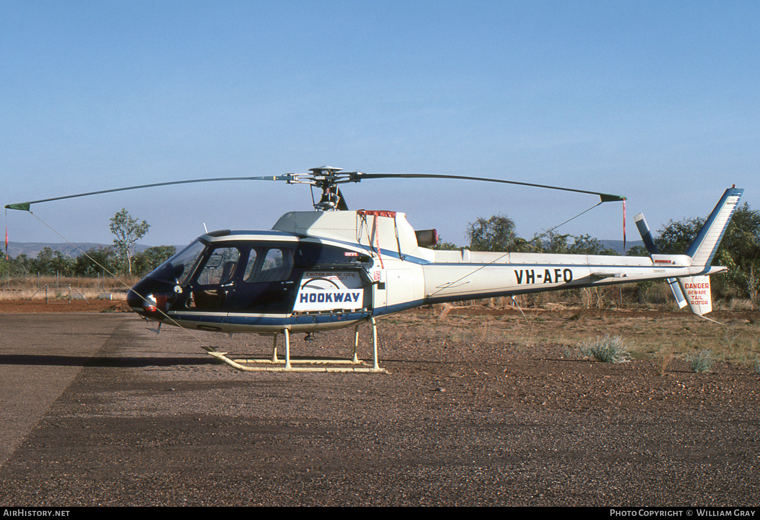 Aircraft Photo of VH-AFO | Aerospatiale AS-350BA Ecureuil | Hookway | AirHistory.net #63771