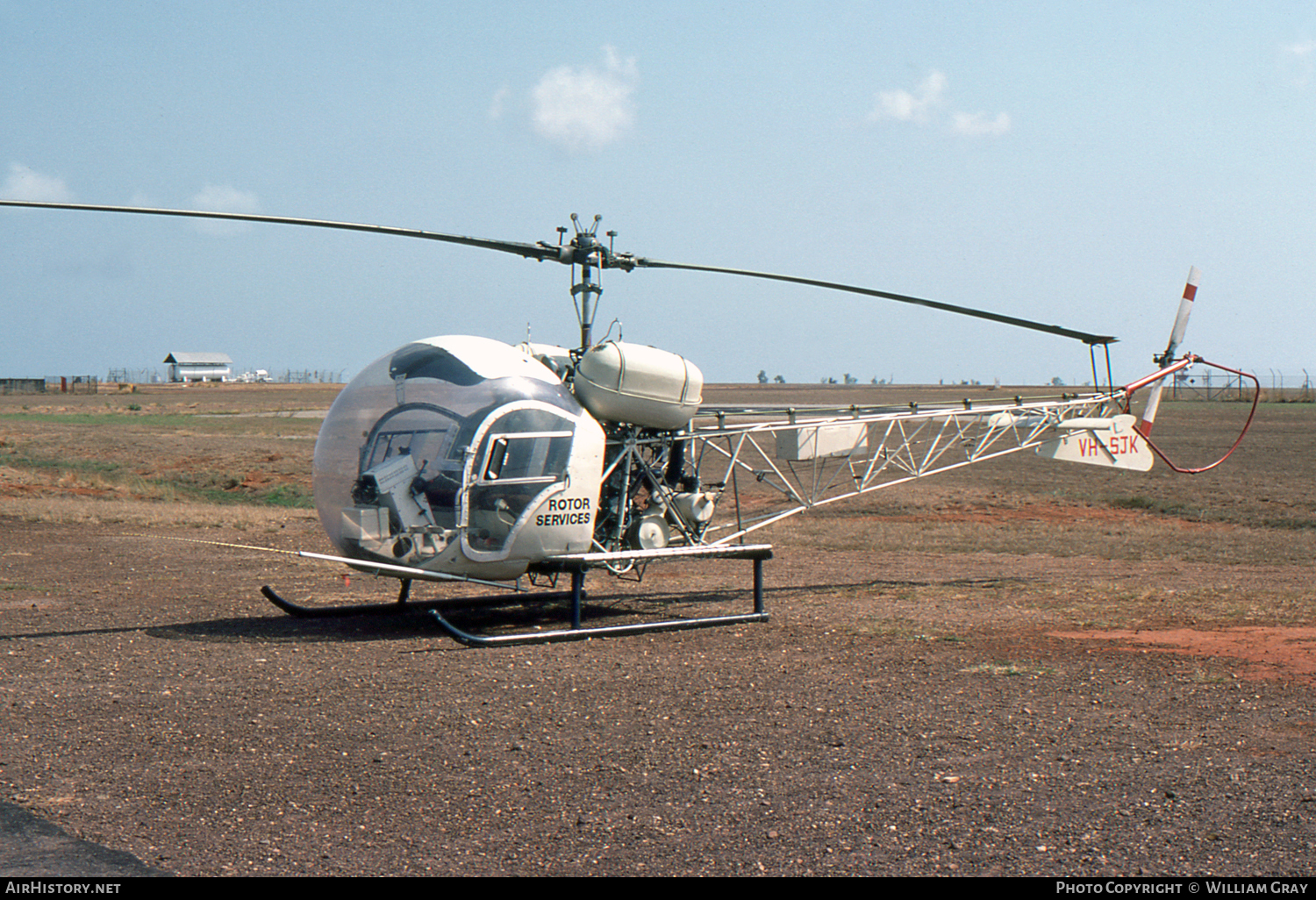 Aircraft Photo of VH-SJK | Bell 47G-3B-2 | Rotor Services | AirHistory.net #63774