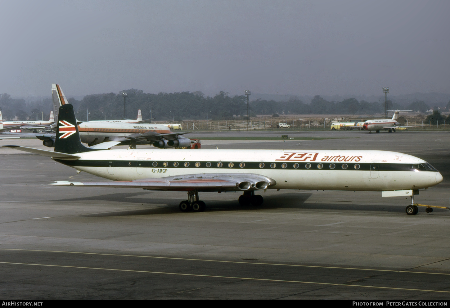 Aircraft Photo of G-ARCP | De Havilland D.H. 106 Comet 4B | BEA Airtours - British European Airways | AirHistory.net #63775