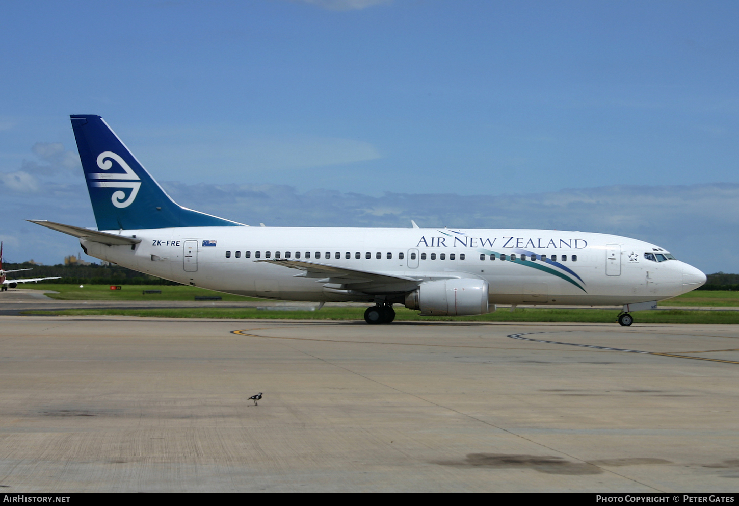 Aircraft Photo of ZK-FRE | Boeing 737-3U3 | Air New Zealand | AirHistory.net #63777