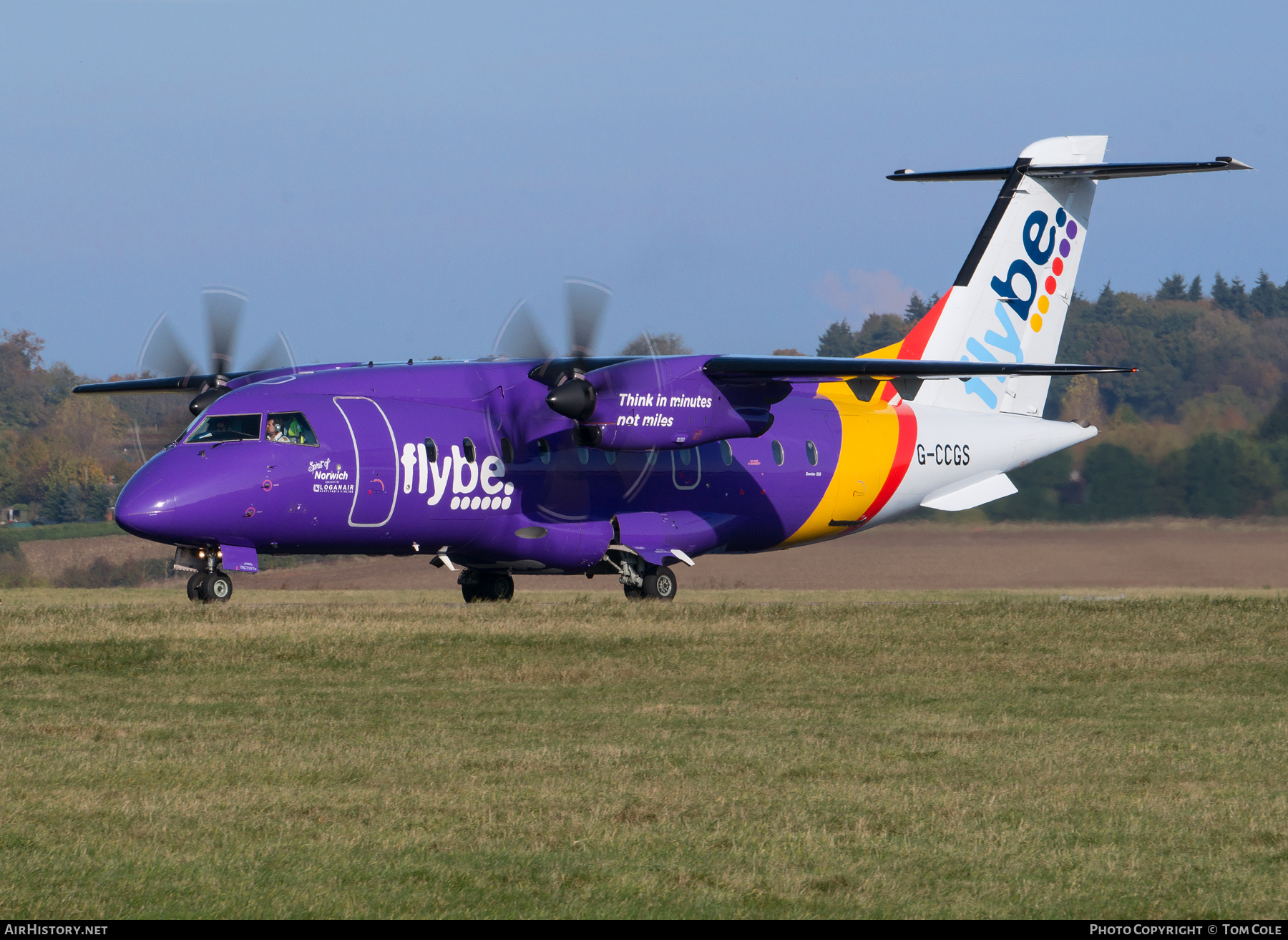 Aircraft Photo of G-CCGS | Dornier 328-110 | Flybe | AirHistory.net #63807