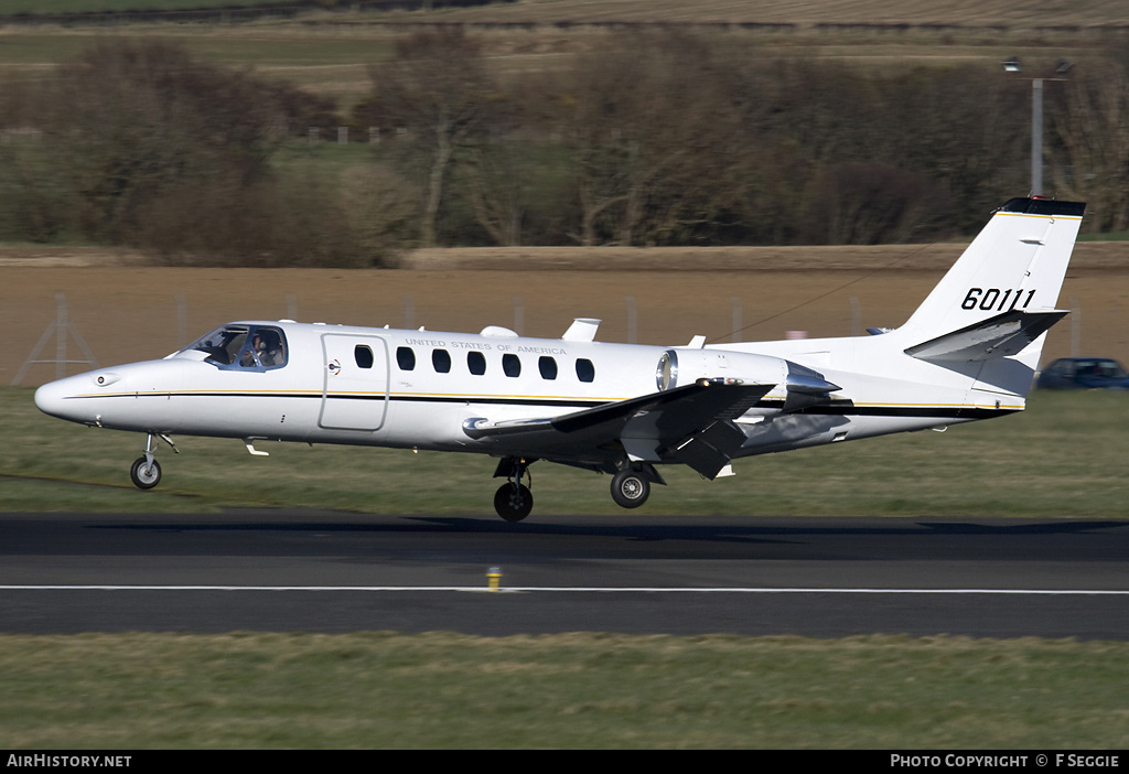 Aircraft Photo of 96-0111 / 60111 | Cessna UC-35A Citation Ultra (560) | USA - Army | AirHistory.net #63817