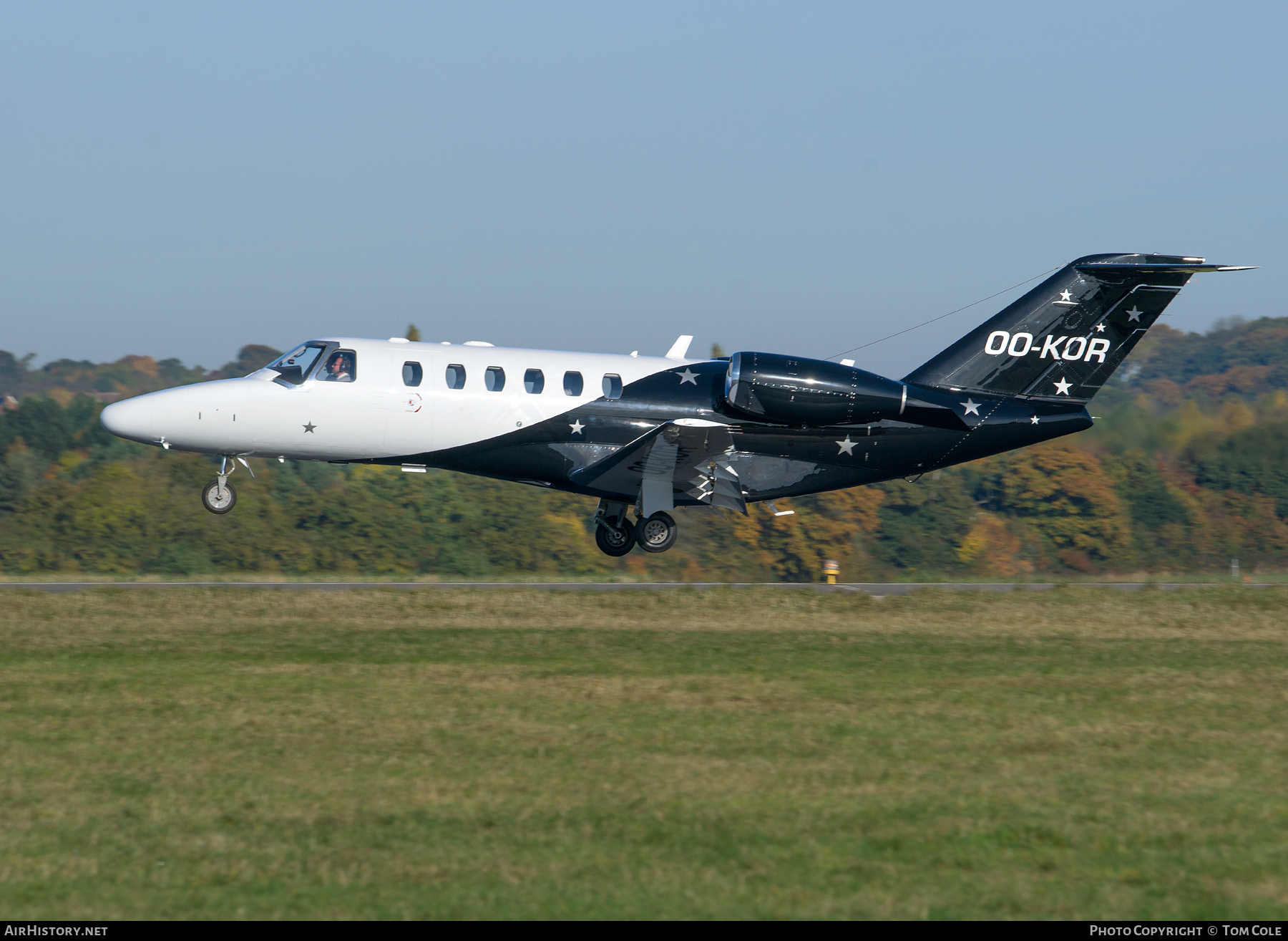 Aircraft Photo of OO-KOR | Cessna 525A CitationJet CJ2+ | AirHistory.net #63832