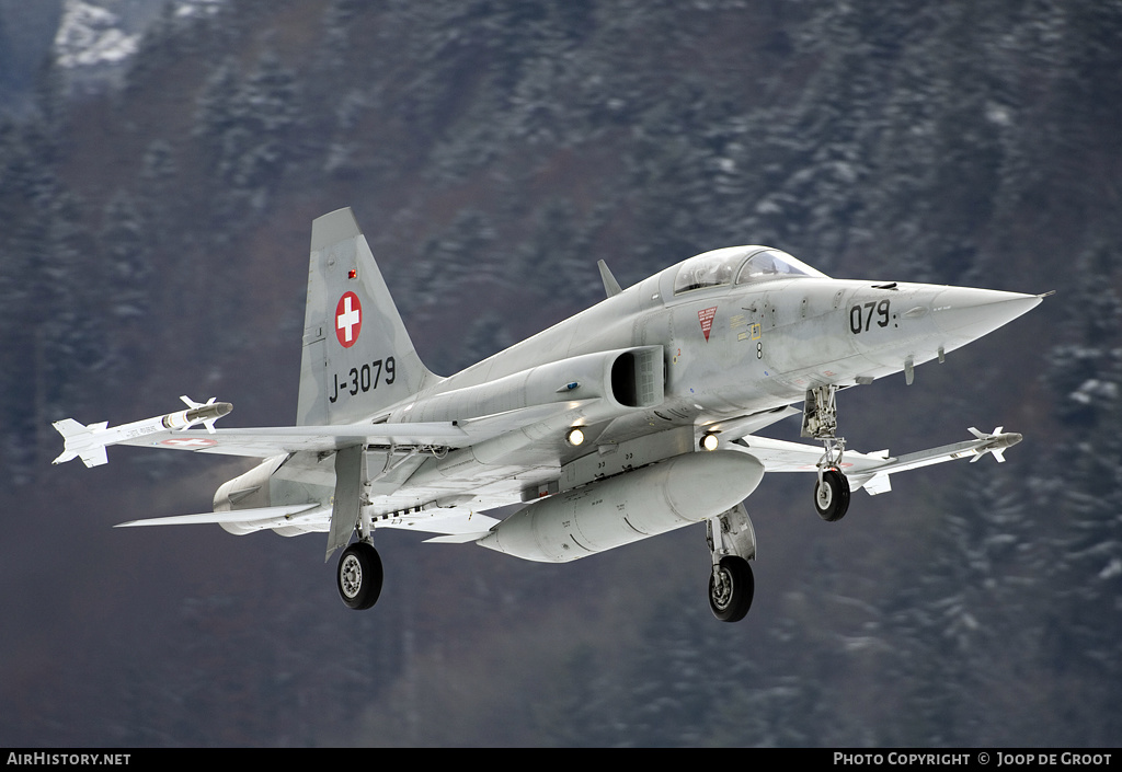 Aircraft Photo of J-3079 | Northrop F-5E Tiger II | Switzerland - Air Force | AirHistory.net #63841